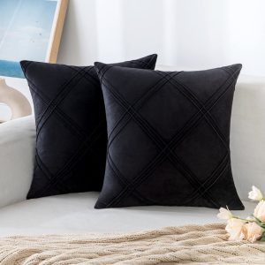 Dutch velvet Double Plated Cushion Cover