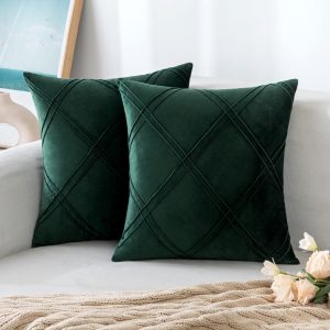 Dutch velvet Double Plated Cushion Cover