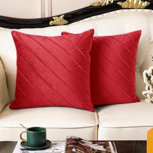 Plated velvet Plated Cushion Cover