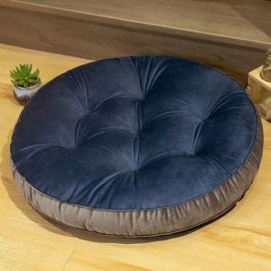 1 Piece - Round Shape Floor Cushion - Ball Fiber Filled Round Floor Cushions- Best Quality