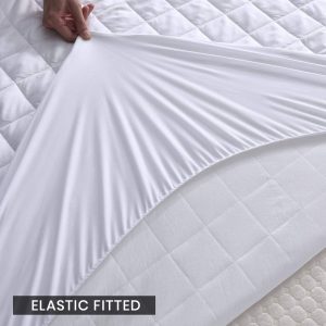 100% Waterproof Luxurious Cotton Quilted Mattress Protectors - Fitted style