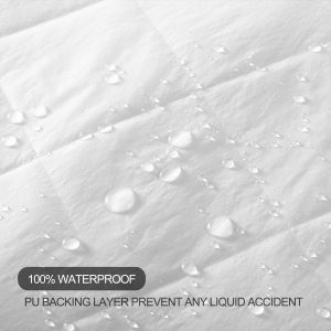 100% Waterproof Luxurious Cotton Quilted Mattress Protectors - Fitted style