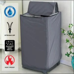 100% Waterproof Washing Machine Cover for Top Load – Heavy Duty, Dustproof & Weather Resistant