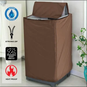 100% Waterproof Washing Machine Cover for Top Load – Heavy Duty, Dustproof & Weather Resistant