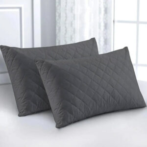 Pair Of Cotton Quilted Waterproof Pillow Covers