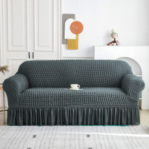 Persian Sofa Cover- Grey