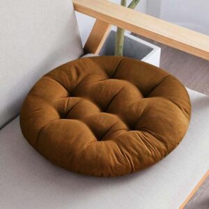 Velvet Round Shape Chair / Sofa Cushion with Filling