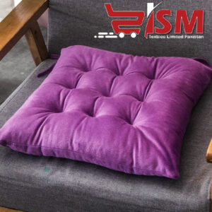 Velvet Square Shape Chair / Sofa Cushion with Filling