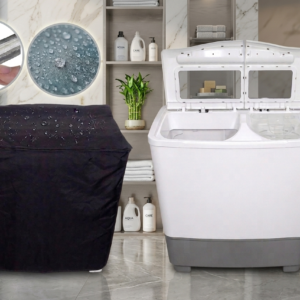 Twin Tub Waterproof Washing Machine Cover – Dustproof Protection