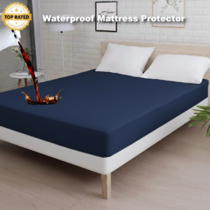 Waterproof Fitted Mattress Protector Cover | Soft Breathable Mattress Protector