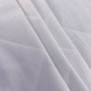 100% Waterproof Luxurious Cotton Quilted Mattress Protectors Zipper - Grey Top