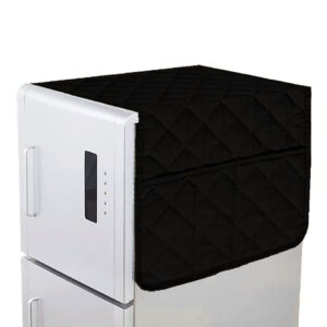 Fridge Cover 100% Dustproof Refrigerator-Waterproof Cover With 4 Pocket