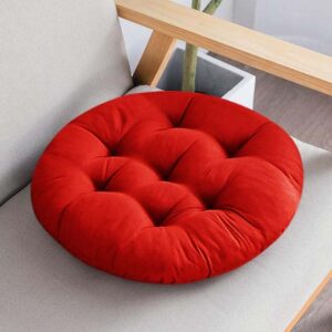 Velvet Round Shape Chair / Sofa Cushion with Filling