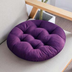 Velvet Round Shape Chair / Sofa Cushion with Filling