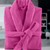Fluffy Bathrobe - Pink