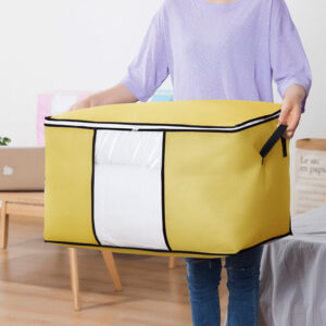 120 GSM Non-Woven Storage Bags for Blankets & Clothes – Skin Color