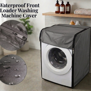 Front Load Washing Machine Cover – Waterproof, UV-Resistant & Perfect Fit