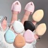 Mini Makeup Sponge Set - Wet & Dry Applicator for Foundation, Concealer & BB Cream 1/4 Piece