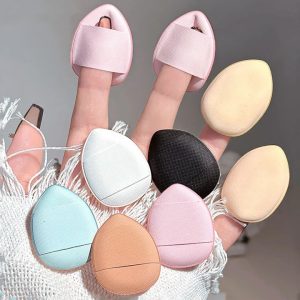Mini Makeup Sponge Set - Wet & Dry Applicator for Foundation, Concealer & BB Cream 1/4 Piece
