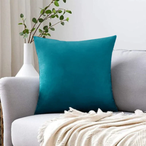 Plain Velvet Cushion Cover | Soft Luxury Sofa Cushion Cover Solid Color Home Decor