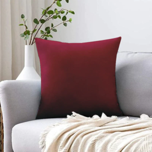 Plain Velvet Cushion Cover | Soft Luxury Sofa Cushion Cover Solid Color Home Decor