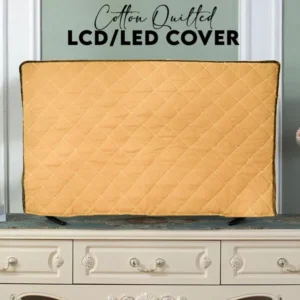 Quilted Dustproof LCD/LED TV Cover – Protective Cover for LCD, LED & Smart TVs