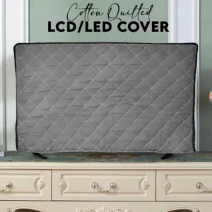 Quilted Dustproof LCD/LED TV Cover – Protective Cover for LCD, LED & Smart TVs